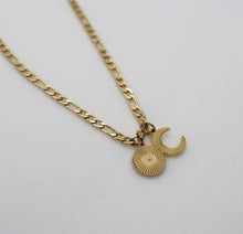 Load image into Gallery viewer, Sun and Moon Necklace
