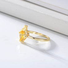 Load image into Gallery viewer, Amber Crystel Ring
